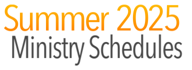 Spring 2025 Ministry Activities